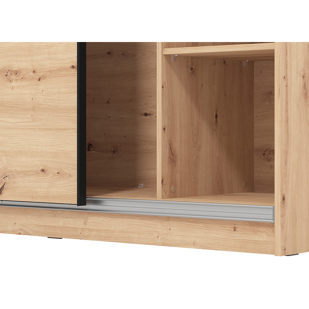 sierra-220-2-door-sliding-wardrobe-artisan-oak-217cm