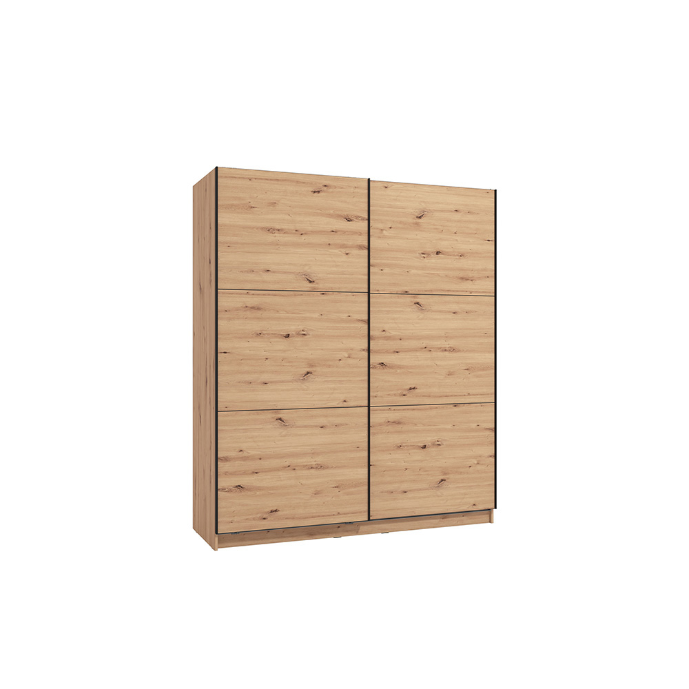 sierra-180-2-door-sliding-wardrobe-artisan-oak-180cm