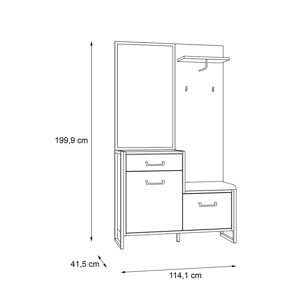 cardigan-hallway-storage-unit-with-hangers-black-stave-oak