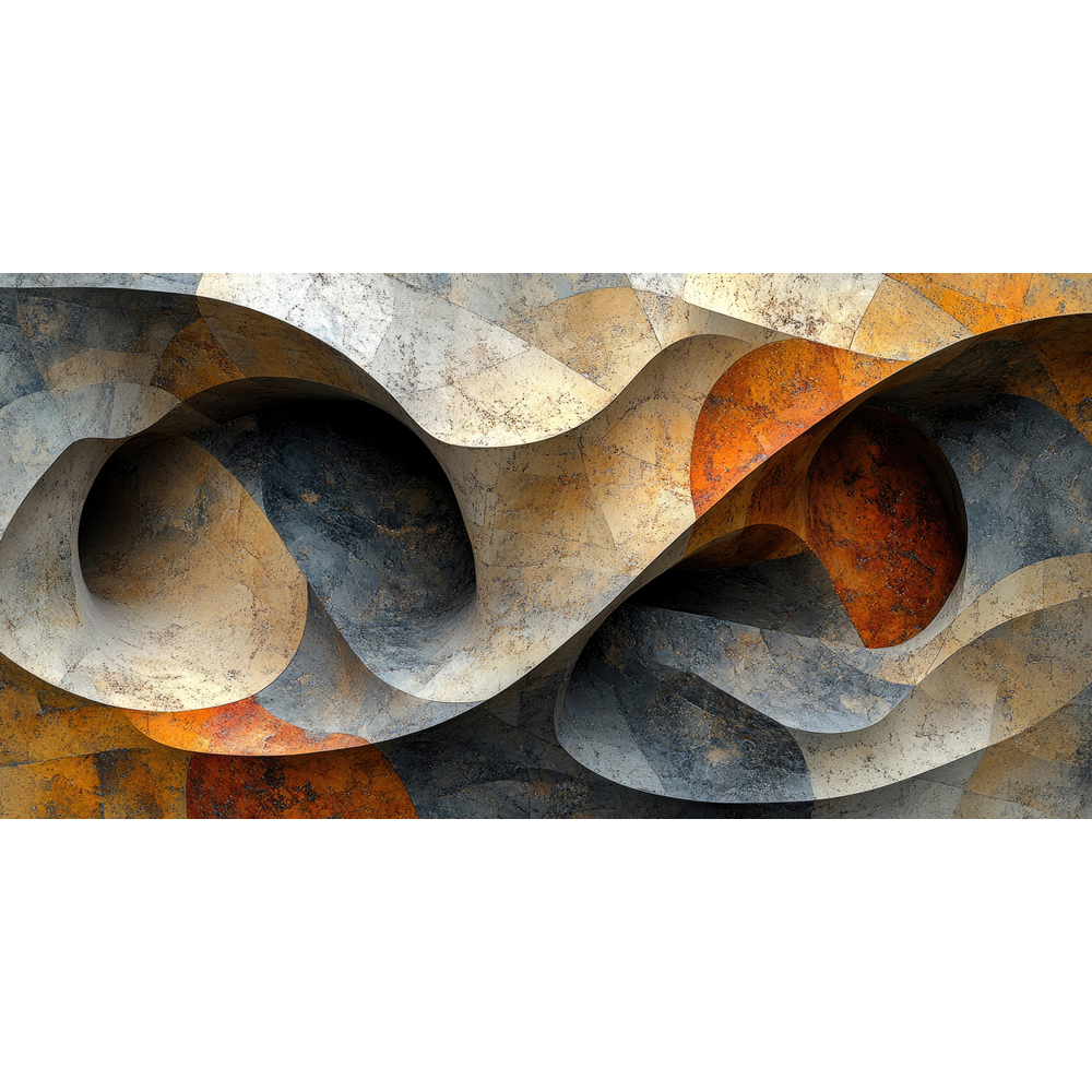 abstract-canyon-blue-orange-print-canvas-50cm-x-100cm