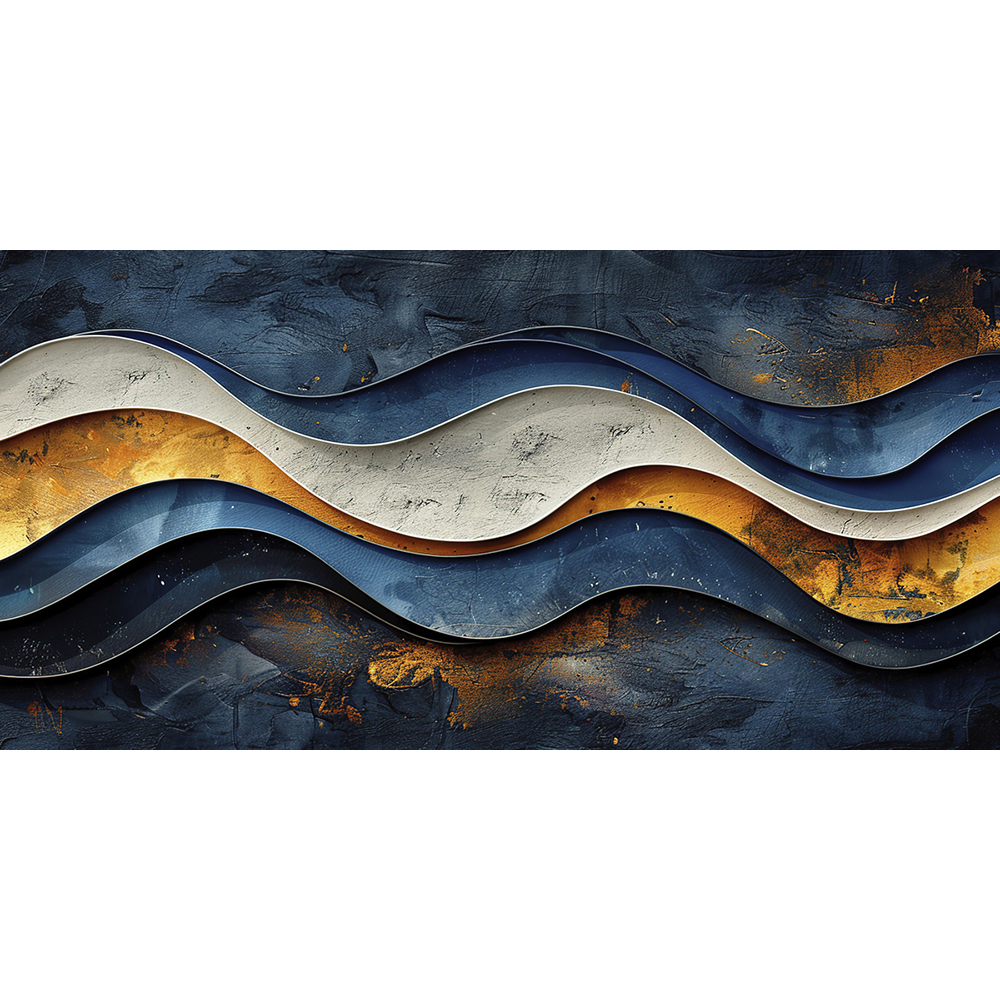 abstract-waves-print-canvas-blue-yellow-60cm-x-120cm