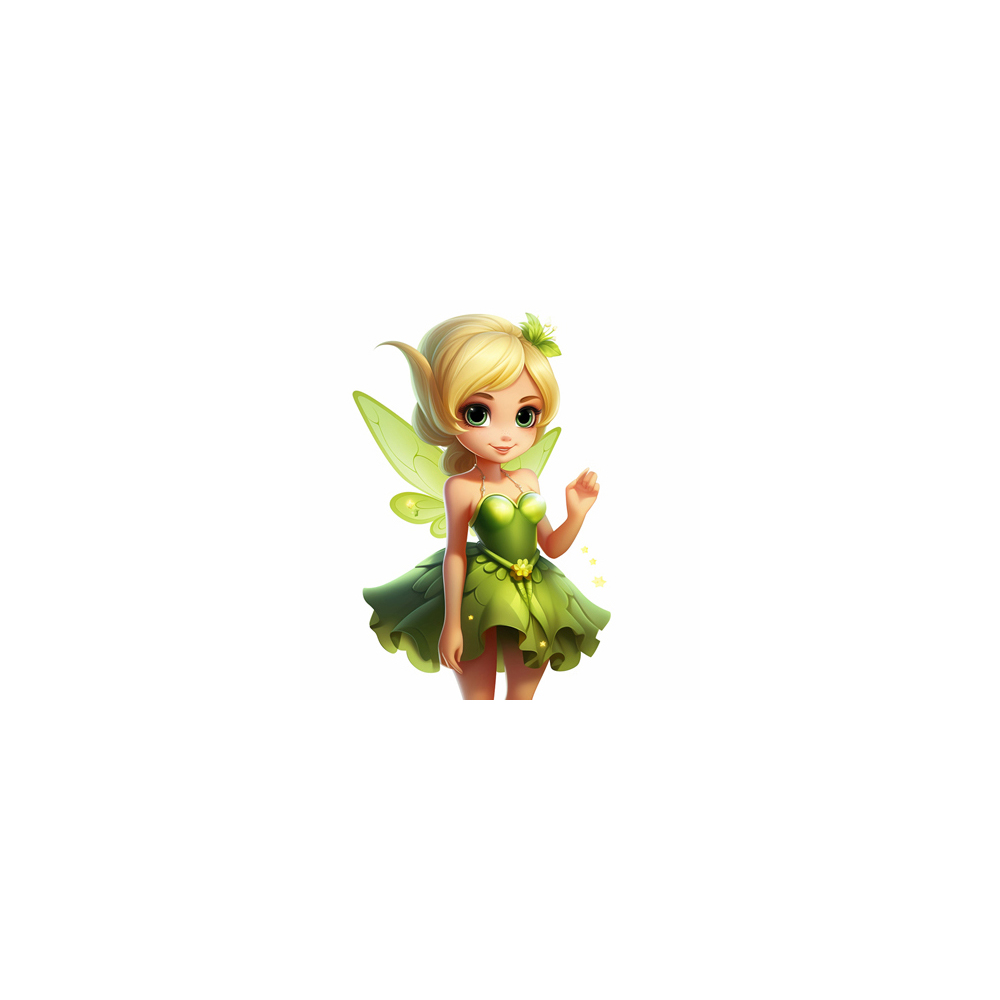 baby-green-fairy-canvas-print-40cm-x-40cm