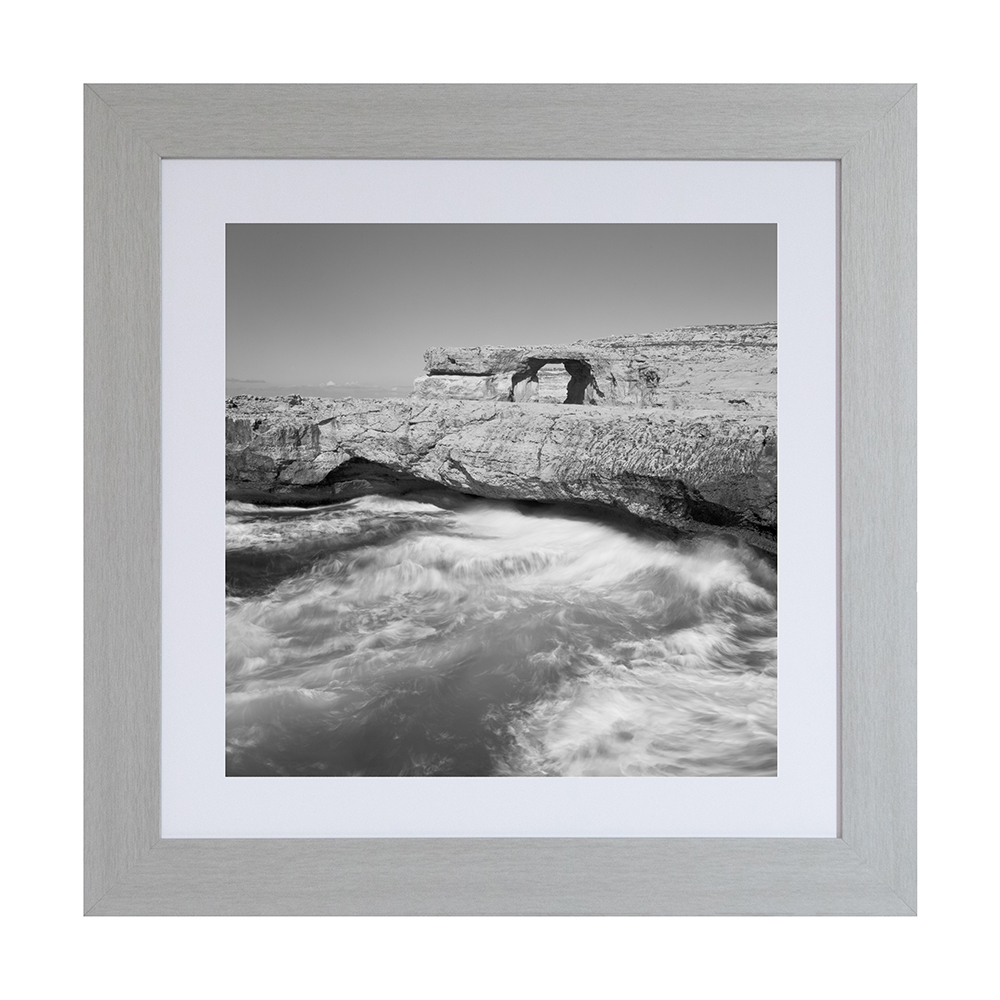 art-piatta-mdf-frame-with-passepartout-silver-wavy-azure-window-50cm-x-50cm-x-5cm