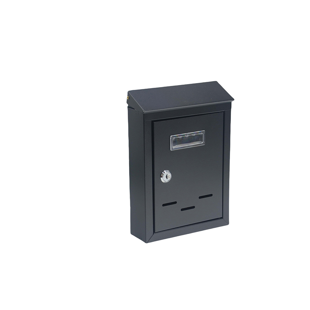powder-coated-galvanized-steel-letter-box-black-18cm-x-26cm-x-6-5cm