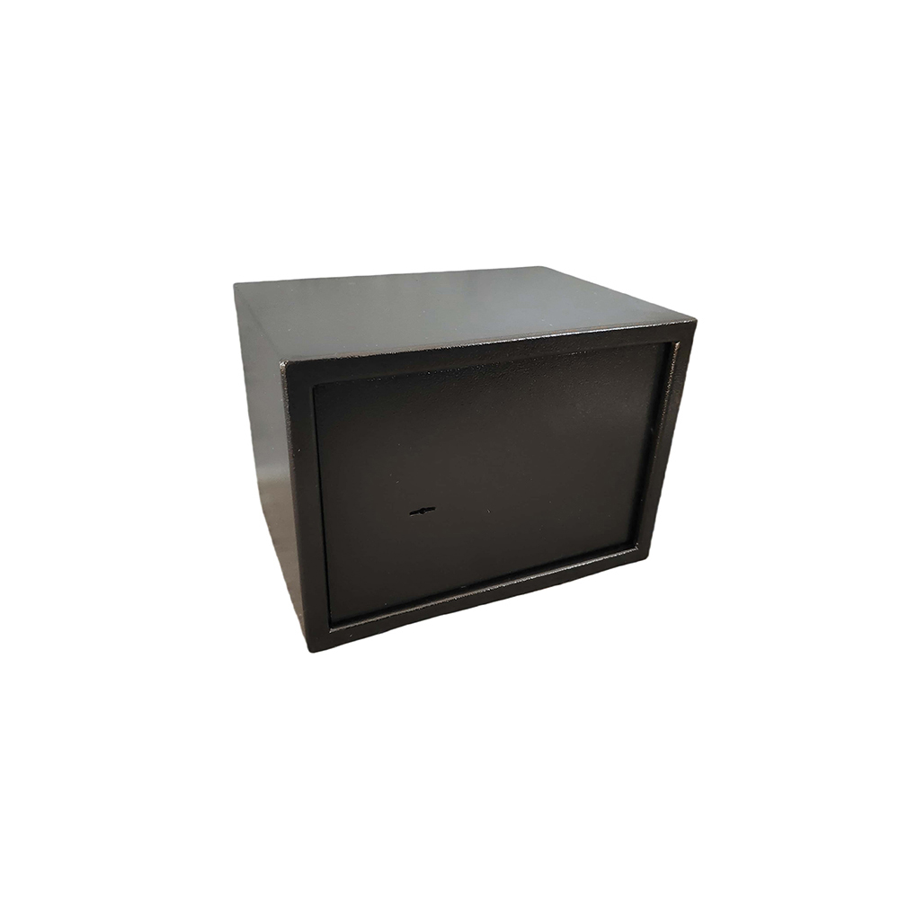 safe-with-key-lock-and-shelf-black-35cm-x-25cm-x-25cm