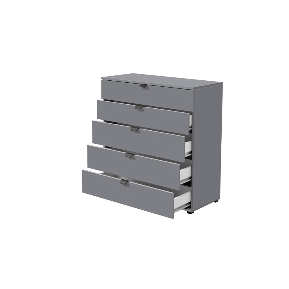 duero-5-drawer-storage-cabinet-grey