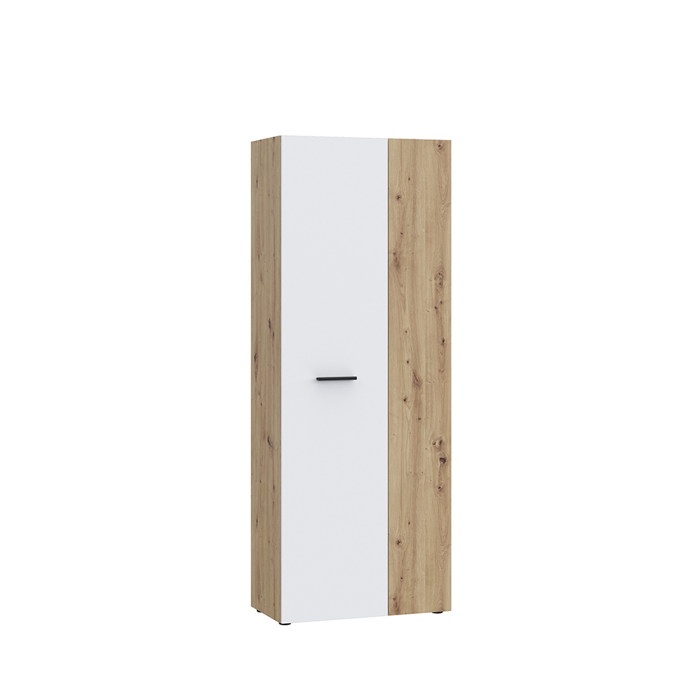 net-306-tall-shoe-cabinet-artisan-oak-white