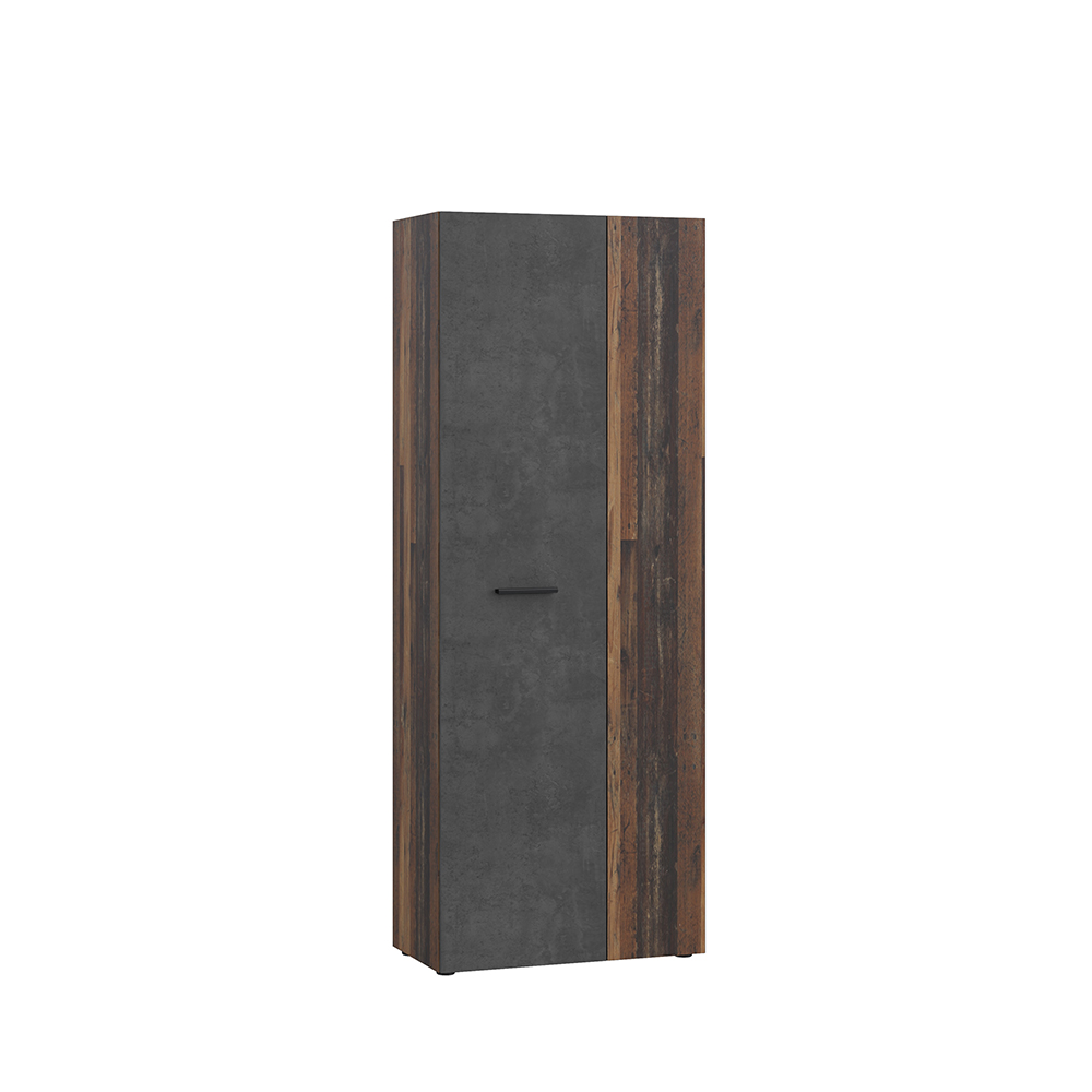 net-306-tall-shoe-cabinet-vintage-oak-concrete-grey
