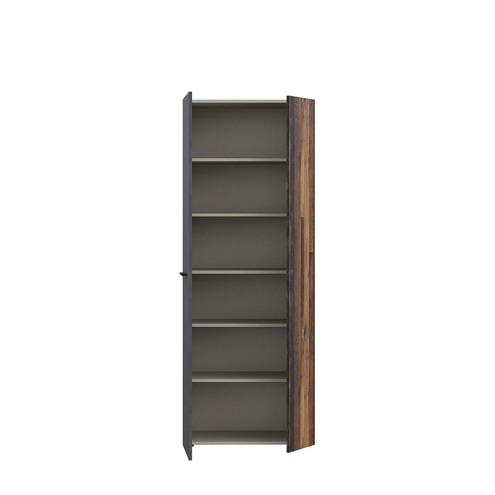 net-306-tall-shoe-cabinet-vintage-oak-concrete-grey