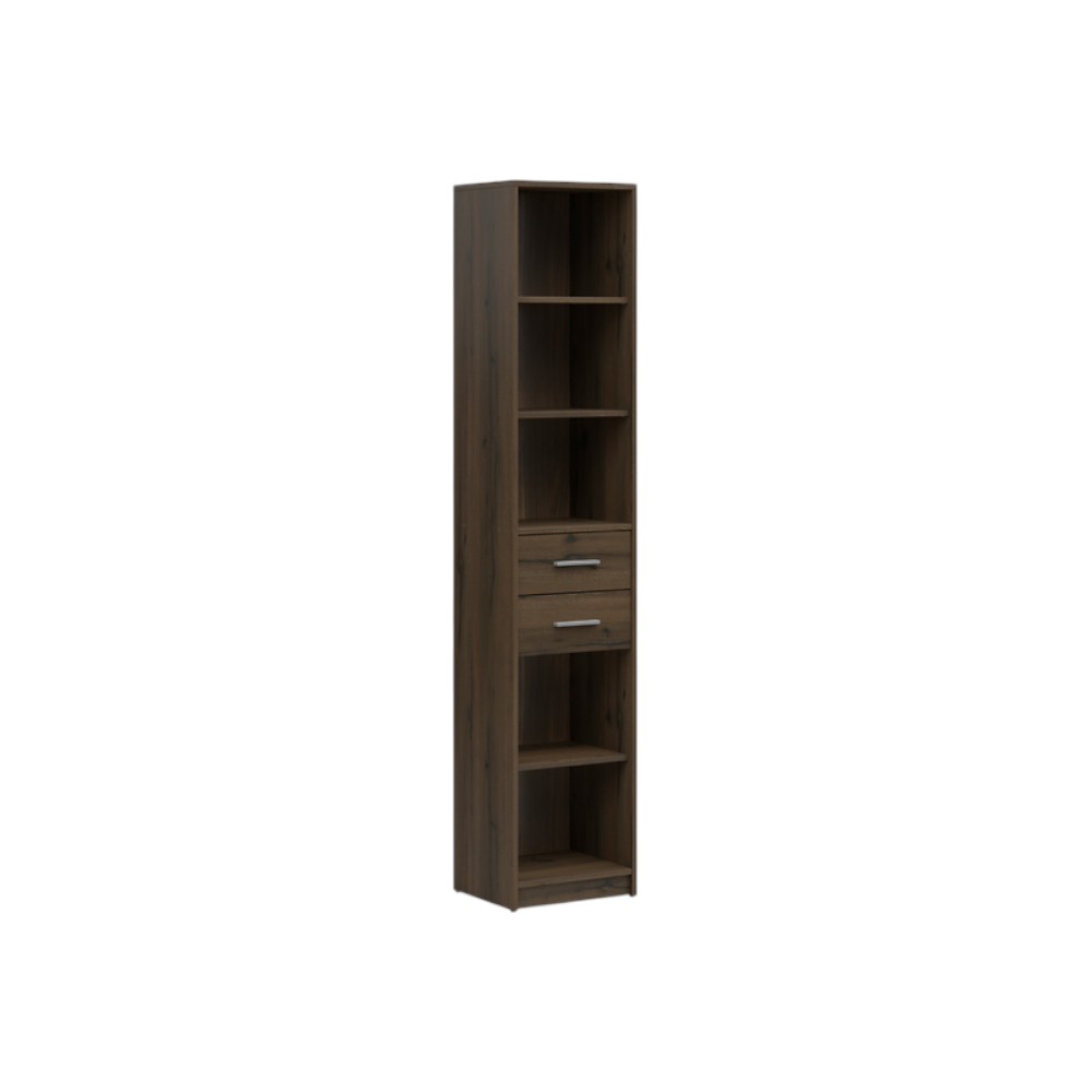 nepo-plus-bookcase-2-drawers-5-shelves-noble-oak