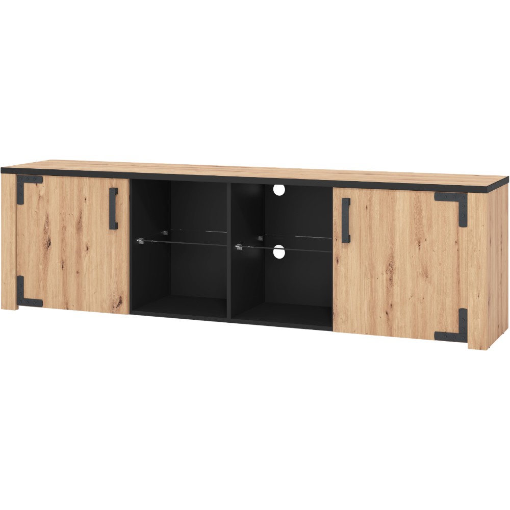 forma-ideale-tv-stand-lazio-200-aok-and-black-design