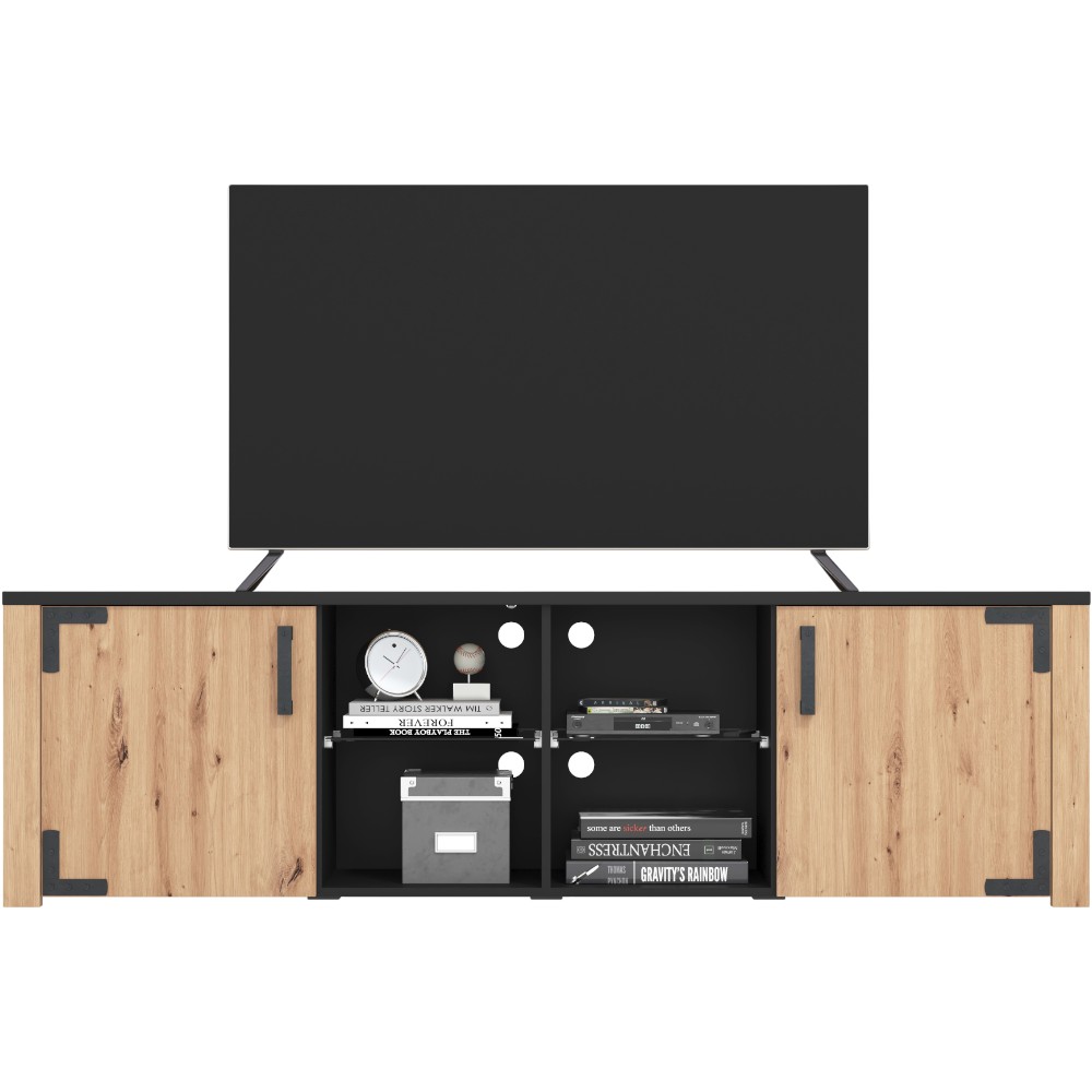 forma-ideale-tv-stand-lazio-200-aok-and-black-design
