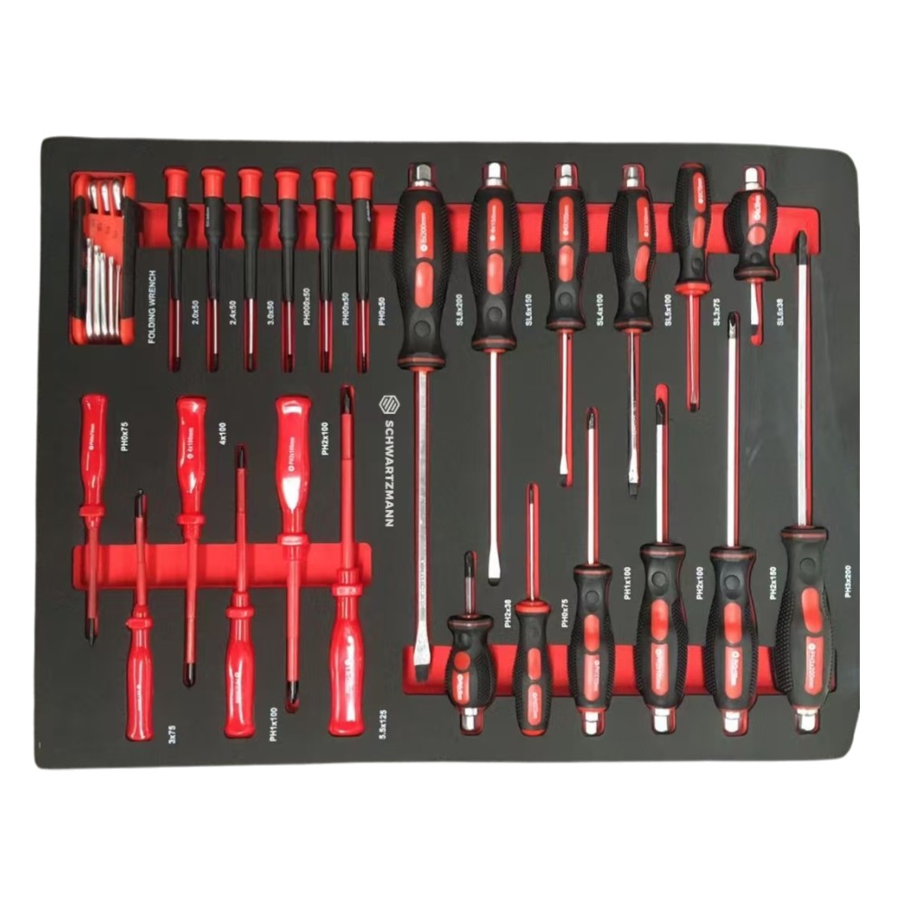 schwartzmann-tool-cabinet-with-side-door-4-with-tool-drawers-2-empty-165-pcs-black-and-red