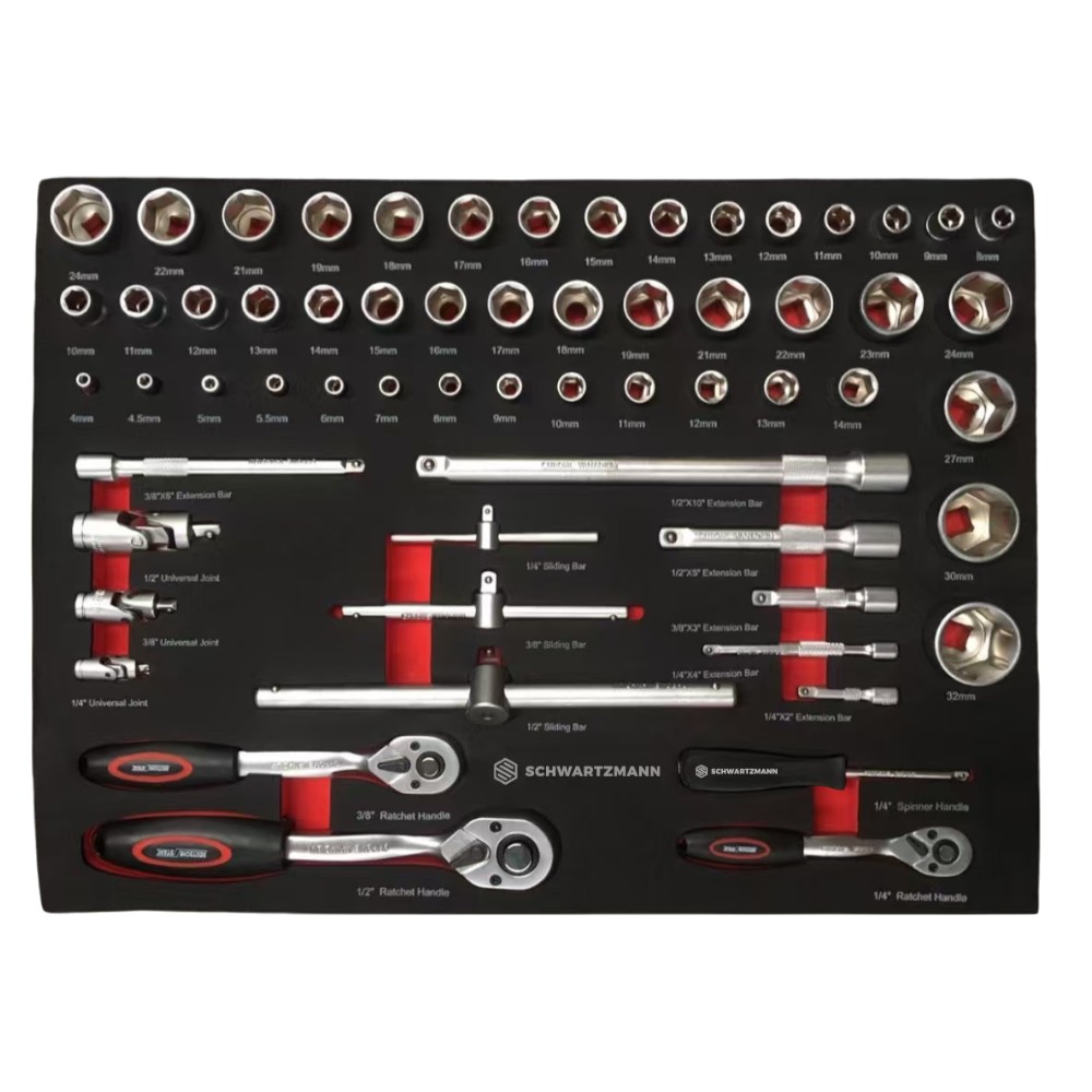 schwartzmann-tool-cabinet-with-side-door-4-with-tool-drawers-2-empty-165-pcs-black-and-red