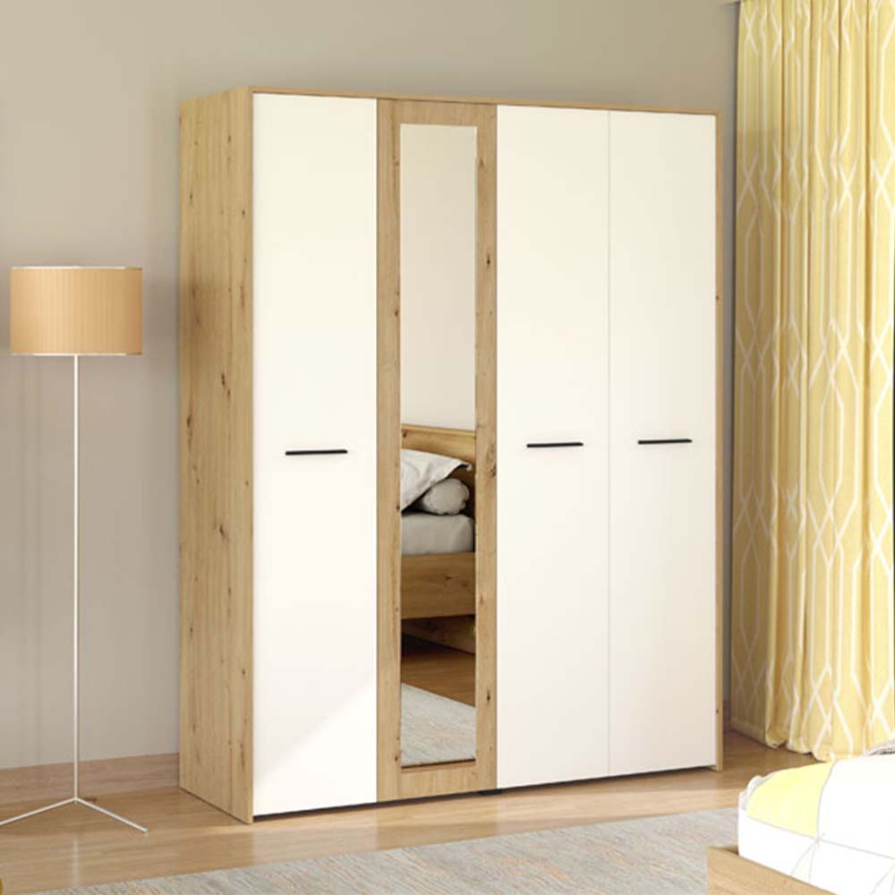 varadero-4-door-wardrobe-with-mirror-in-artisan-oak-and-white