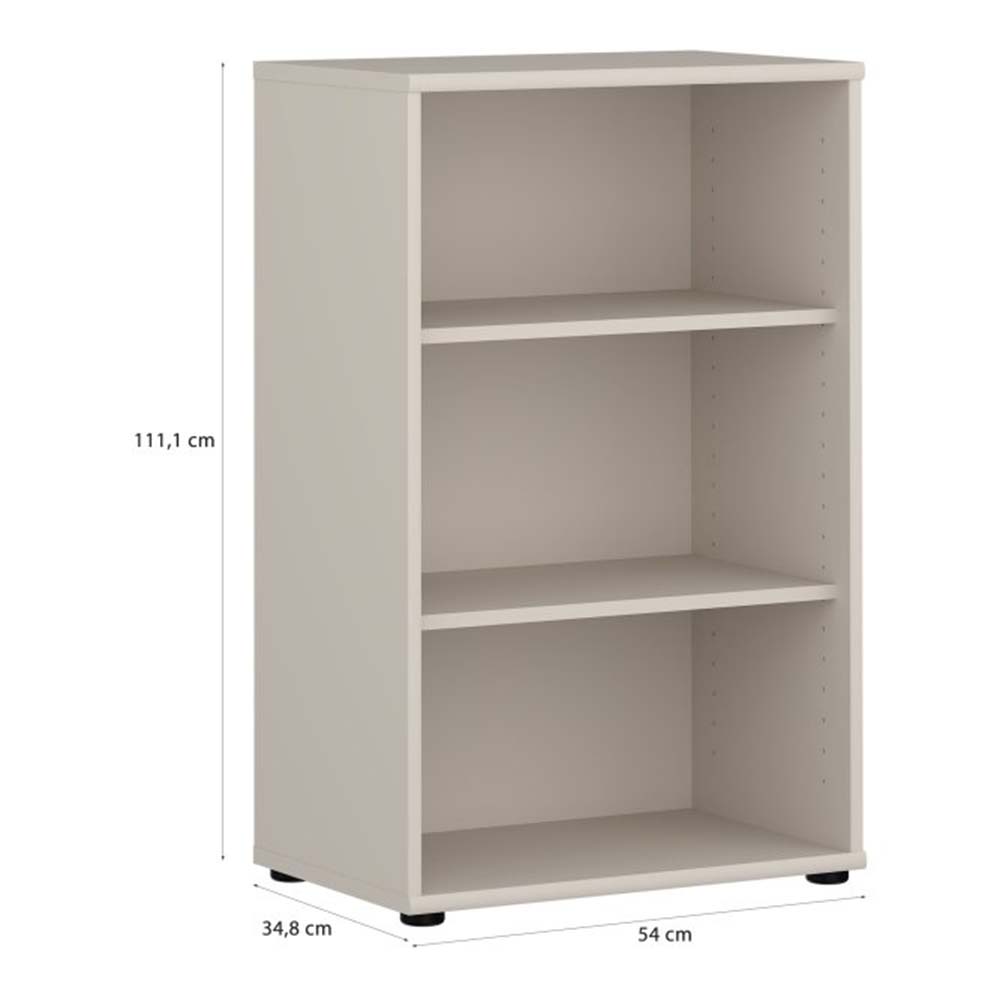 tempra-low-narrow-open-shelf-book-case-storage-unit-sand-54x85-5x34-8