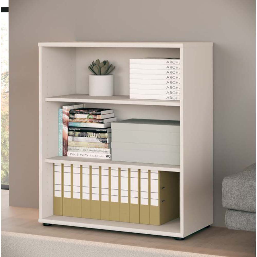tempra-3-tier-open-shelf-bookcase-sand-73-7x85-5x34-8-cm