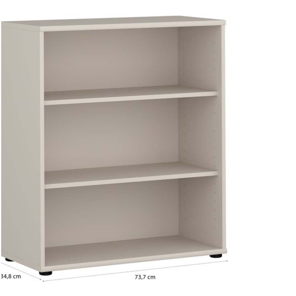 tempra-3-tier-open-shelf-bookcase-sand-73-7x85-5x34-8-cm