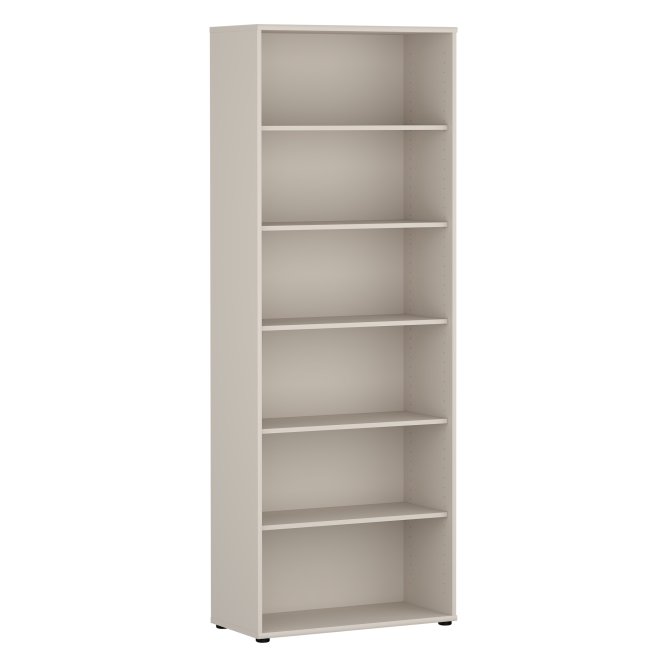 tempra-open-book-case-storage-unit-sand-73-7x197-5x34-8