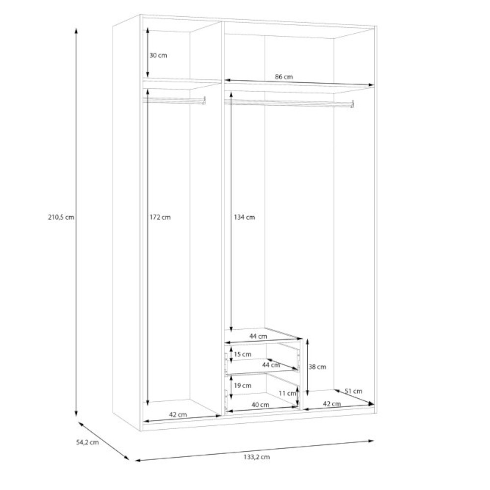 econobox-2-mauvella-oak-wardrobe-with-2-drawers-mirror-135-2x210-5x54-2