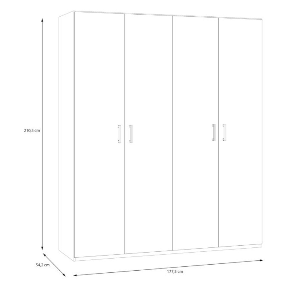 econobox-2-mauvella-oak-wardrobe-4-doors-177-5x210-5x54-2