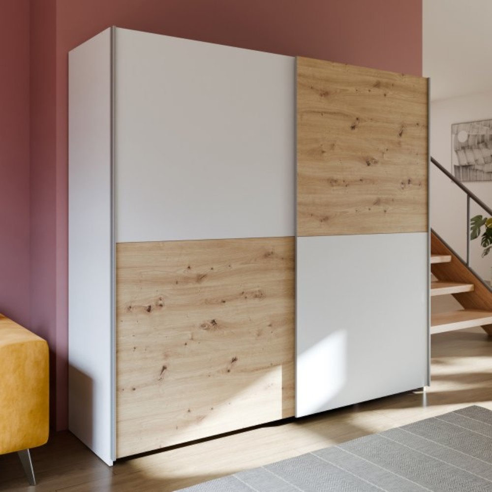 schachmatt-whiteartistan-oak-sliding-wardrobe-200