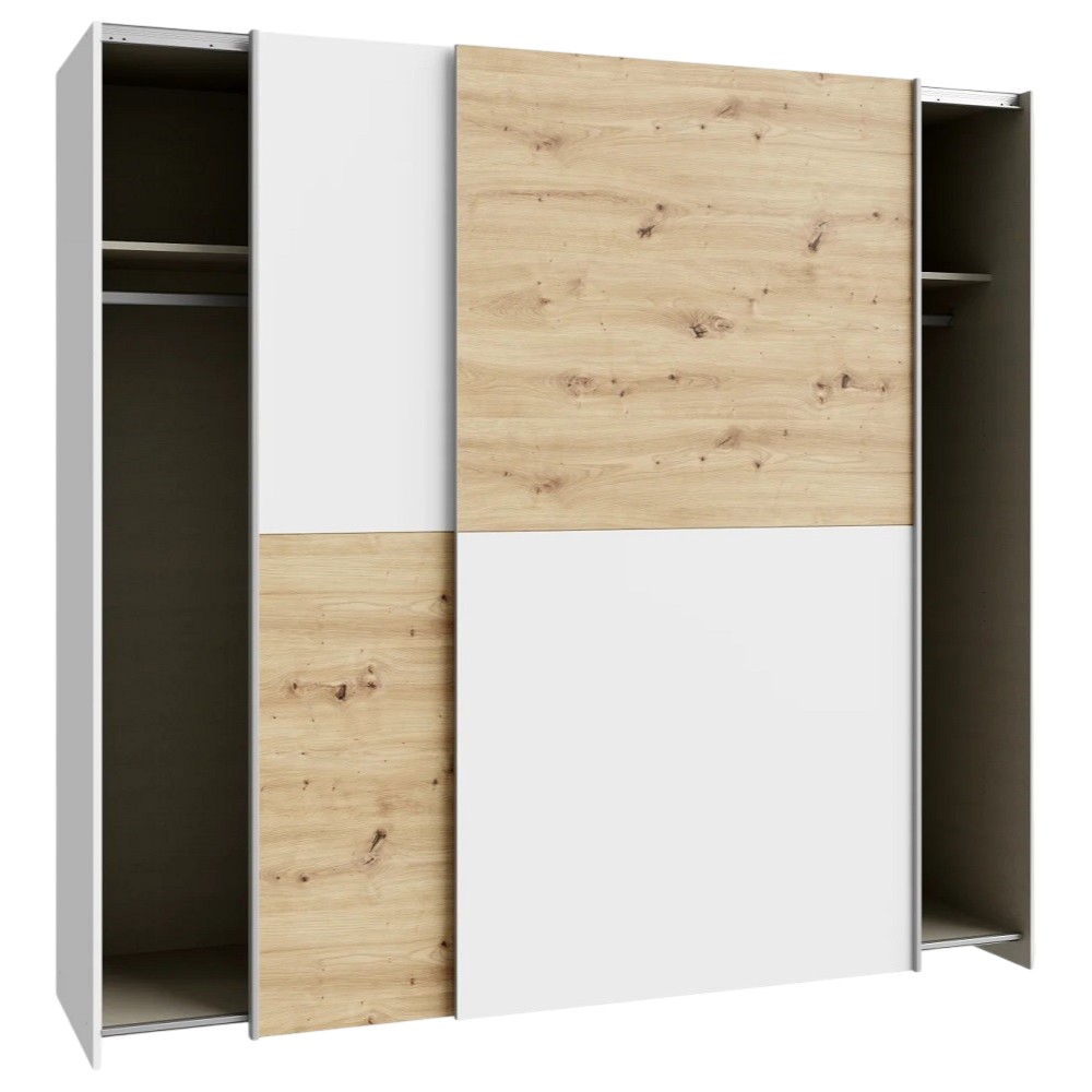 schachmatt-whiteartistan-oak-sliding-wardrobe-200