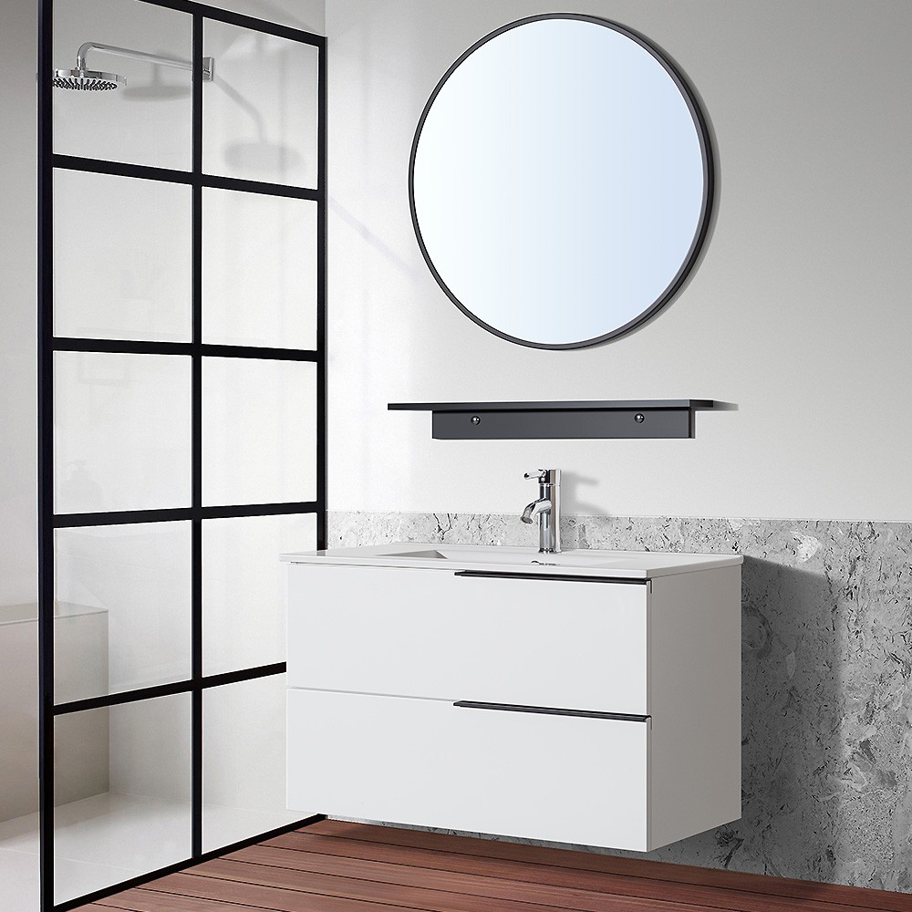 vanity-unit-white-including-sink-and-black-mirror-80x46x52cm