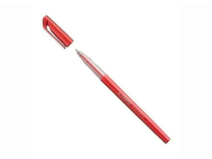 stabilo-ball-pen-red