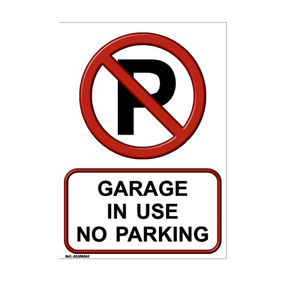 garage-in-use-no-parking-self-adhesive-sign-21cm-x-15cm
