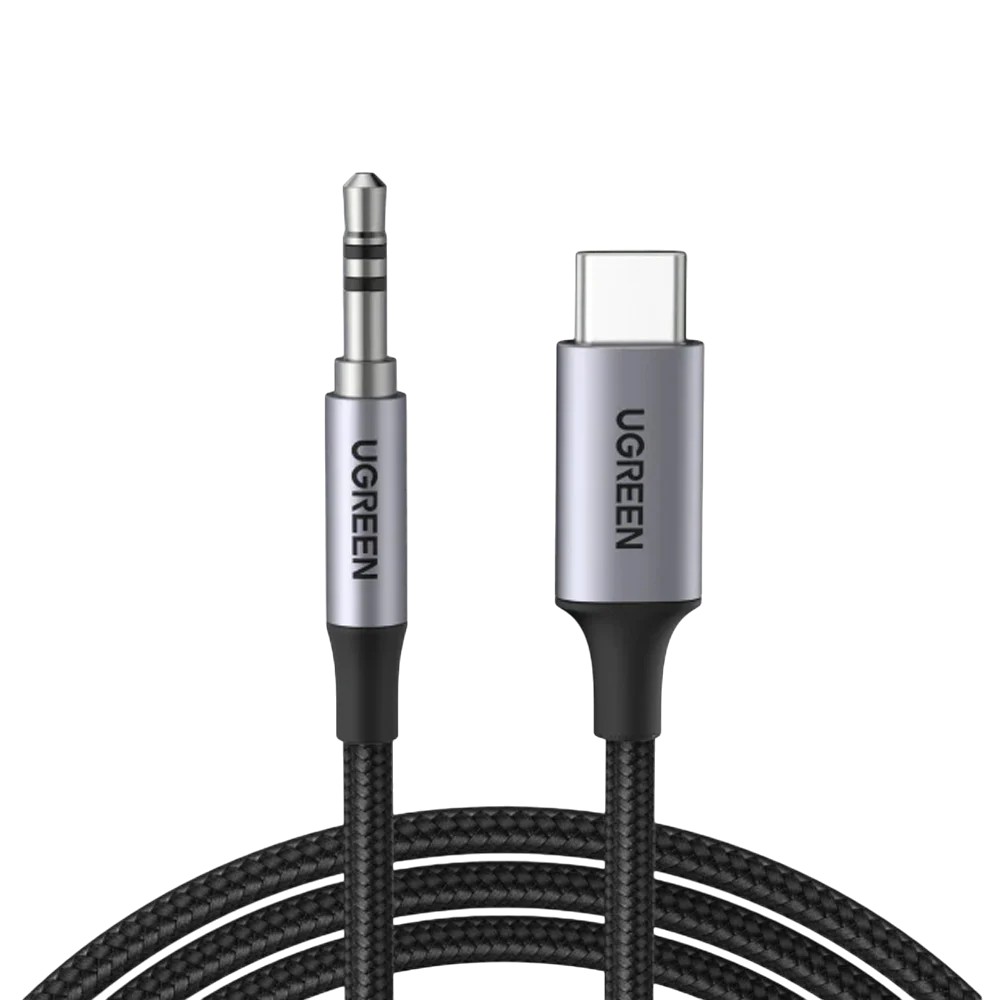 ugreen-usb-c-to-audio-jack-3-5mm-braided-cable-1m