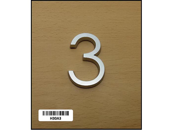 chromed-door-number-3-2-5cm