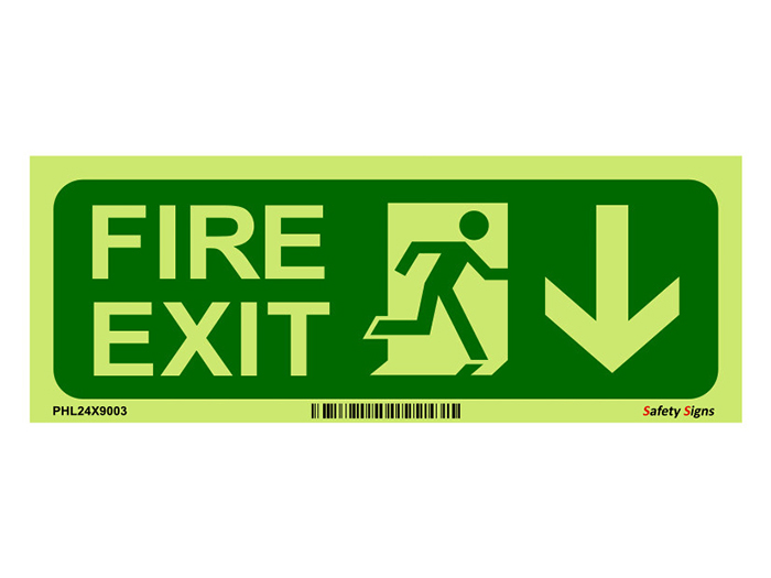 self-adhesive-photo-luminescent-fire-exit-down-sign-24cm-x-9cm
