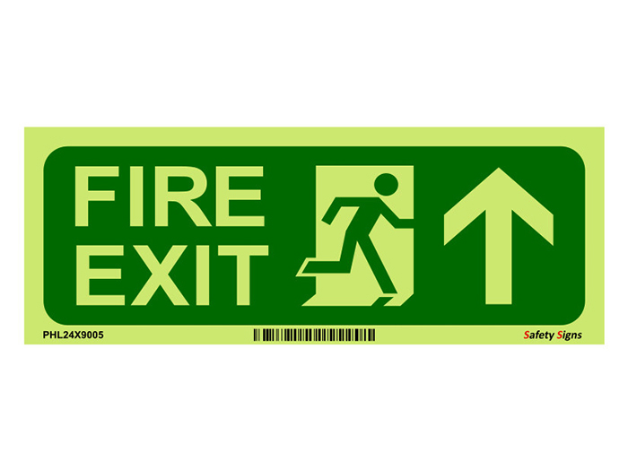 self-adhesive-photoluminescent-fire-exit-upwards-sign-24cm-x-9cm