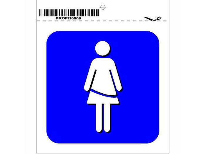 self-adhesive-ladies-symbol-sticker-10cm-x-10cm