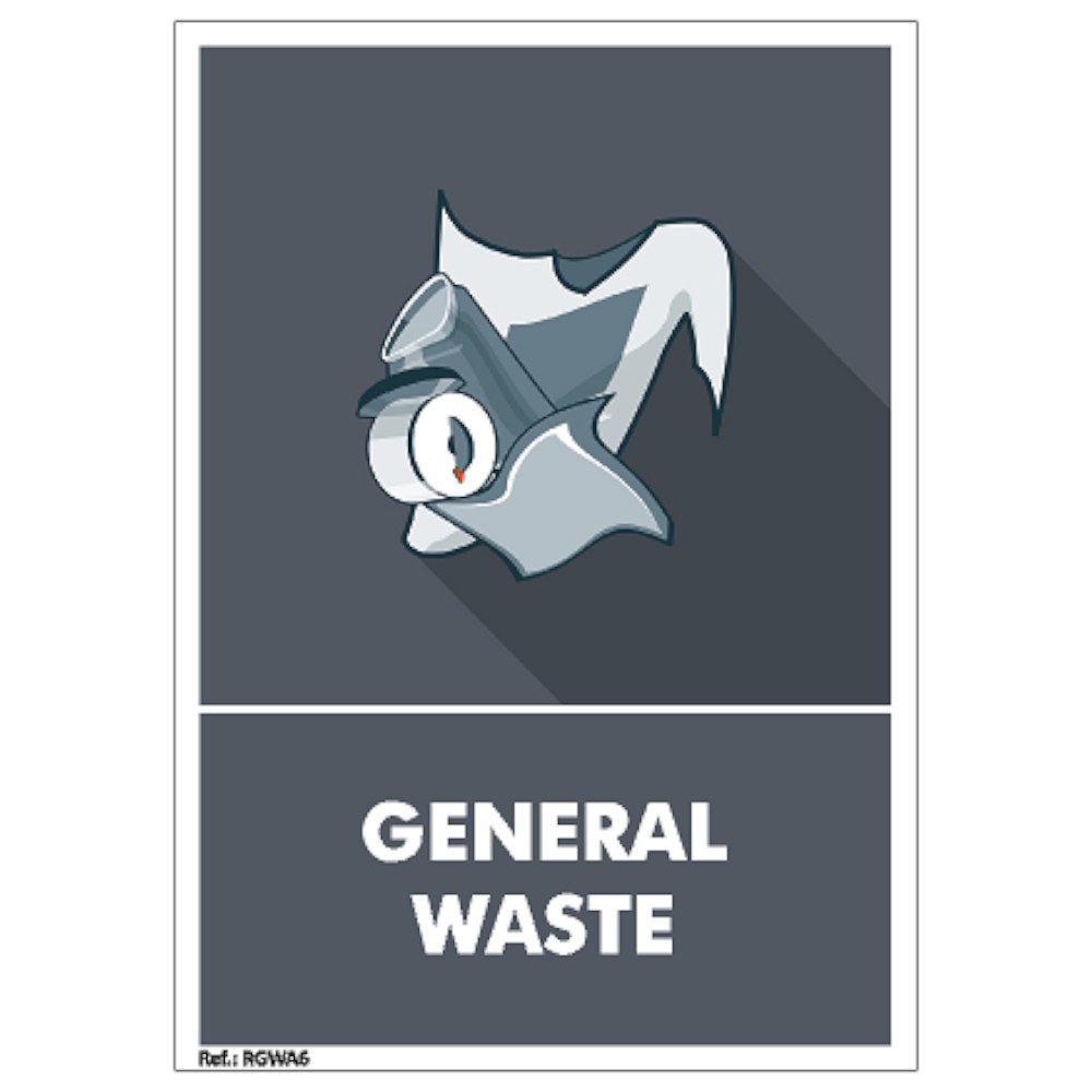 general-waste-recycling-sign-a6