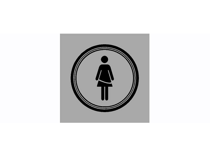 aluminium-round-sign-ladies-symbol-10-5cm