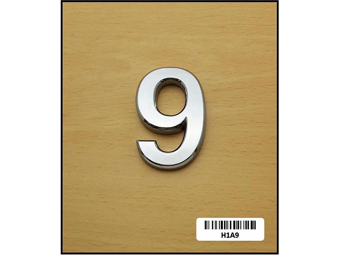chromed-curved-door-number-9